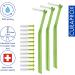 Curaprox Interdental Brushes CPS 011 Prime Plus Bundle - 3 Green Brushes 1.1 mm Diameter 5 mm Effectiveness | Complete Set with Holders | International Shipping - Buy Online on GoSupps.com