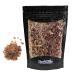 Natural Amber Rock Sugar For Tea and Coffee, Pure Cane Sugar Crystals, Dissolves Quickly, Resealable Bag (Half-Pound)