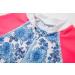 Bonverano Baby Girls Long-Sleeve Swimsuit | UPF 50+ Sun Protection | 18-24 Months | Blue/White - Buy Online on GoSupps.com