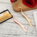 2pcs Stainless Steel Lash Tweezers Set - Upgraded 2 in 1 Extension Tweezers with Comb for Volume Isolation and Application - Rose Gold & Gold - Buy Online on GoSupps.com