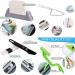 8Pcs Groove Cleaning Tools|Window Groove Cleaning Brush Hand-held Tool Complete Multipurpose Sponge Assorted Cleaning Brush Kit for Air Conditioner Keyboard Car Home and Kitchen Supplies 8Pcs* A A 8pcs* - Buy Online on GoSupps.com