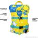 Coast Guard-Approved Aqua Life Jacket PFD | Flex-Form-Fit Design | Seafoam Blue | Infant/Kids/Youth - Buy Online on GoSupps.com