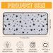 4-Pack Reusable Guinea Pig Cage Fleece Pads - Absorbent Star Pattern 14x28 Inches | Ideal for Guinea Pig Care - Buy Online on GoSupps.com
