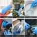 TITANflex Disposable Nitrile Gloves 6 mil Blue Heavy Duty Disposable Gloves Cooking Mechanic Gloves Latex Free Powder Free 100 Large (Pack of 100) - Buy Online on GoSupps.com