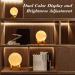 Mydethun 2024 LED 3D Moon Light - 16 Colors Wooden Base Remote Control USB Charging - Perfect Mother's Day Gift & Bedroom Lamp for Kids & Home D cor - Buy Online on GoSupps.com
