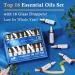 HIQILI Essential Oils Set - 16x10ml Aromatherapy Scents for Diffusers at Home - Lavender, Peppermint, Tea Tree, Orange, Lemongrass, Eucalyptus - Buy Online on GoSupps.com