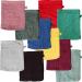 KH household trade washing glove terry 10 pieces (5x2-verch. Colored) approx. 16x21cm 100% cotton university single-colored walk frottier washcloth