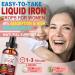 Iron Supplement Liquid Drops High Absorption Iron Supplement for Women 65 mg Liquid Iron for Red Blood Cell Support* Vegan Essential Mineral Iron Drops with Vitamin C Non-GMO 30 Servings - Buy Online on GoSupps.com
