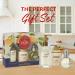 Fruits & Passion Cucina Kitchen Trio Holiday Gift Set - Hand Soap Hand Cream & Mist (Sea Salt & Amalfi Lemon) - Ideal International Gift - Buy Online on GoSupps.com