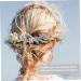 FRCOLOR Goddess Headpiece Styling Hair Clips Silver Headpiece Retro Hair Combs Hair Combs for Wedding Hairstyles Wedding Hair Comb Silver Bridal Comb Women Hair Pins Hair Accessories - Buy Online on GoSupps.com