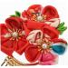 minkissy Hair Grips Japanese Kimono Hair Chopsticks Japanese Style Hair Flower Hair Clip Hair Barrettes Chinese New Year Hair Clip Hanfu Chinese Wedding Decoration Dynamic China Bride M Red - Buy Online on GoSupps.com