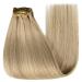 Buy Younsee 55cm Clip-In Real Hair Extensions - Blonde #16/25 120g 7PCs - Premium Remy Hair for Effortless Style - Buy Online on GoSupps.com