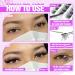 JIMIRE Fluffy Cluster Eyelash Extensions DIY Kit - 80pcs D Curl 8-16mm Wispy Individual Lash Clusters - Buy Online on GoSupps.com