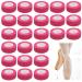 24 Roll Pink Toe Tape Self Adhesive Bandage Wrap Breathable Flexible Ballet Toe Tape Elastic Toe Tape Sweatproof Blister Protection for Dancer Sports Wrist Ankle 5.47 Yards Each