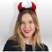 Spooktacular Creations Halloween Devil Horns Headband Demon Horns Headwear Red Devil Horns Red Devil Costume Accessories for Kids Women Men Halloween Costume Cosplay Party Halloween Party Favors - Buy Online on GoSupps.com