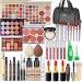 All in One Makeup Kit for Women Full Kit Travel Makeup Kit Makeup Gift Set for Women & Girls Makeup Essential Bundle Include Foundation Eyeshadow Palette Lipstick Eyebrow Pencil Cosmetic Brush Set