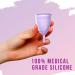 Buy Sirona Menstrual Cups - Large (Pack of 2) | Eco-Friendly Feminine Care | International Shipping - Buy Online on GoSupps.com