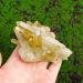 Natural Crystal Rough Natural Raw Calcite Crystal Cluster Geode Stone Irregular Specimen Gemstone Yellow Quartz Crystal Cluster for Reiki Home Decoration 400g (Color : 400g) - Buy Online on GoSupps.com