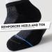Stoeury Breathable Sneaker Socks for Men & Women - 6 Pairs of Short Sports Socks (43-46 & 37-42) - Anti-Welding Cotton Multicolored Running Socks - Buy Online on GoSupps.com
