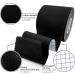 Pre-Cut Black Kinesiology Sports Tape - 20 Pieces, 5cm x 5m - Prevent Muscle Damage, Protect Joints, Relieve Pain - Buy Online on GoSupps.com