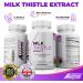 Milk Thistle 5000mg - 80% Silymarin High Strength - 180 Capsules - 6 Months Supply - Vegan - UK Made - Buy Online on GoSupps.com