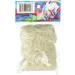 Rainbow Loom Official White Rubber Bands Refill - 600 Count + 24 C-Clips - Buy Online on GoSupps.com
