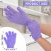 Sibba Double-Sided Peeling Shower Gloves | Natural Body Exfoliation & Luffa Washcloths | Soft Skin Remover & Bath Accessories | International Shipping Available - Buy Online on GoSupps.com