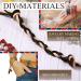 16.5 Yards Natural Flat Leather Cord for Shoes, Jewelry & DIY Crafts - Black, Brown - Buy Online on GoSupps.com