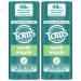 Tom’s of Maine North Woods Antiperspirant for Men and Women With Recycled Aluminum - 3.25 Oz - Pack Of 2