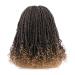 Lady Hanne Braided Twist Headband Wig | Shoulder Length T1B27 Afro Curly Synthetic Fiber Wig for Black Women - Buy Online on GoSupps.com