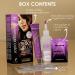Buy BOXY COLOR Professional Hair Dye Kit - Permanent Color Cream with Vegetal Protein for Intense Shiny Silky Hair & 100% Gray Coverage - 7.77 Marron Intenso Perla - International Shipping Available - Buy Online on GoSupps.com