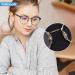 Glasses Nose Pads Kit 60 Pairs Silicone Eyeglasses Nose Pads Transparent Replacement Nose Pads Glasses Repair Kit with Glasses Screws and Tweezers Micro Screwdriver Cleaning Cloth - Buy Online on GoSupps.com