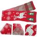 Amosfun Christmas Scarf for Kids | Perfect Gifts for Children | Stylish 124x19cm Knit Scarf for Men & Women | Holiday Tree Design - Buy Online on GoSupps.com