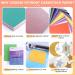 HTVRONT Colored Cardstock Paper Bundle  60 Sheets 20 Colors  Glitter Cardstock and Colored Card Stock 8.5 x 11in  Thick Glitter Cardstock for Cricut Machine  Christmas Birthday Wedding Party Decor MultiColored/60 Sheets - Buy Online on GoSupps.com
