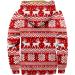 Men's Fleece Plush Jacket - Oversized Warm Zipper Wool Cardigan | Elegant Winter Coat & Breathable Hooded Jacket 5XL Red - Buy Online on GoSupps.com