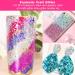 Aslanka Holographic Blue Chunky Glitter Sequins - Perfect for Body Art Festival Decorations & DIY Crafts - Buy Online on GoSupps.com