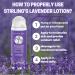 Buy STIRLING Lavender Lotion - Organic Moisturizer with 2000mg Hemp Oil Aloe Vera & Vitamin E for Stress Relief & Youthful Skin - Unisex Body Lotion - Buy Online on GoSupps.com