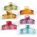 2023 New Amber Acrylic Jelly Hair Claw Clips for Women - Strong Hold, Excellent Quality - Perfect Gift for Thick & Thin Hair - Buy Online on GoSupps.com