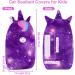 MHJY Cute Unicorn Seat Belt Pads for Kids - Purple & Dark Purple Seatbelt Strap Cover for Comfort & Support - Buy Online on GoSupps.com
