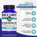 The Food Movement Co. Black Earth Magnesium Essential Nine - 30 Vegan Capsules with Magnesium Glycinate Citrate Malate and More - 9 Bioactive Forms for Optimal Health - Buy Online on GoSupps.com