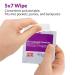100 Count Ever Ready First Aid Benzalkonium BZK Wipes 5x7 | Antiseptic Cleansing Towelettes - Buy Online on GoSupps.com