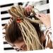 SKISUNO Bendable Ethnic Headband Dreadlocks Hair Tie Dreadlock Hair Accessories Hair Accessories for Braids Dreadlock Hair Rope Hair Band Bohemian Hair Ties Women Accessories - Buy Online on GoSupps.com