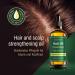 Rosemary Hair Oil with Castor Oil Biotin & Vitamin E - Strengthening Scalp Treatment for Healthy Hair Growth - Buy Online on GoSupps.com