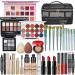 All In One Makeup Kit Travel Makeup Kit Makeup Kit for Women Full Kit Makeup Gift Set for Women & Girls Includes Foundation Eyeshadow Palette Lipstick Eyeliner Mascara Cosmetic Brush Set