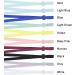 Mandala Crafts 1 Inch Elastic String with Cord Lock for Face Mask - 100 Multi Color Pack | Adjustable Ear Loop Strap for DIY Mask Making - Buy Online on GoSupps.com