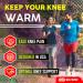 BLITZU Knee Brace - Compression Sleeve with Gel Pad & Stabilizers | Medical Grade Support for Running, Meniscus Tear, Arthritis, Joint Pain Relief | ACL Injury Recovery - Medium Space Gray - Buy Online on GoSupps.com
