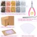 Paxcoo 1350pcs Earring Making Kit - DIY Earring Supplies and Findings with Hooks, Jump Rings, Pliers, Backs, Cards, and Bags - Buy Online on GoSupps.com