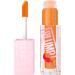 Maybelline New York Lifter Plump Lip Gloss Lasting Plump Heated Formula with Hyaluronic Acid and Chilli Pepper XL Wand Vegan Formula Shade: 008 Hot Honey