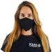 Kmina Pro Washable Face Mask (2 Pack) - Reusable Black Fabric Masks Gentle on Ears Made in Europe - Buy Online on GoSupps.com