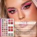 Palette de maquillage de 52 couleurs 2 couches pour femmes et filles avec 27 ombres paupi res 3 surligneurs 10 contours 8 blushes 4 poudres paupi res un tapis longue dur e une finition - Buy Online on GoSupps.com